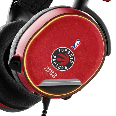 NBA Toronto Raptors Distressed SteelSeries Arctis 3 Skin